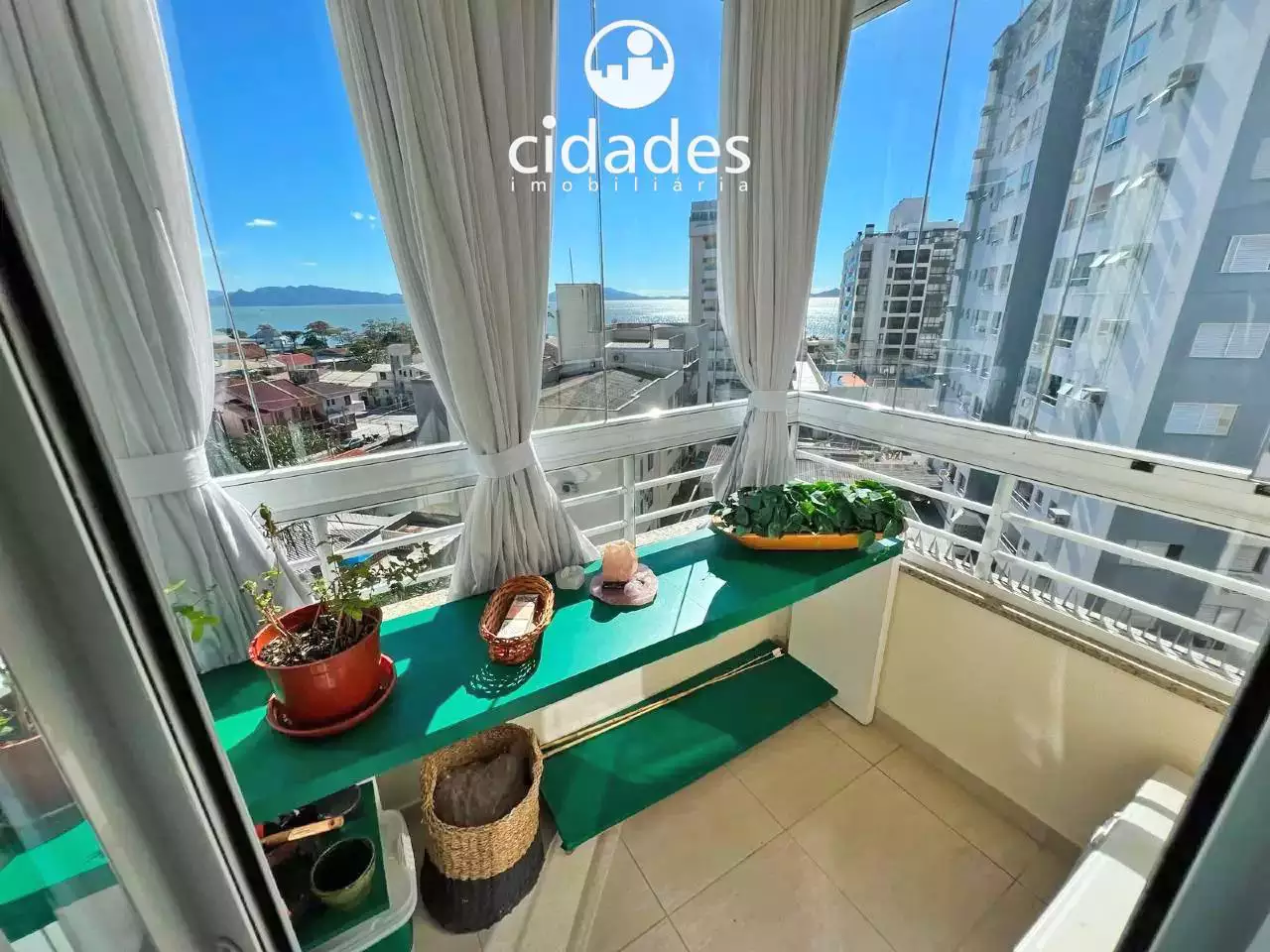 Varanda gourmet com vista